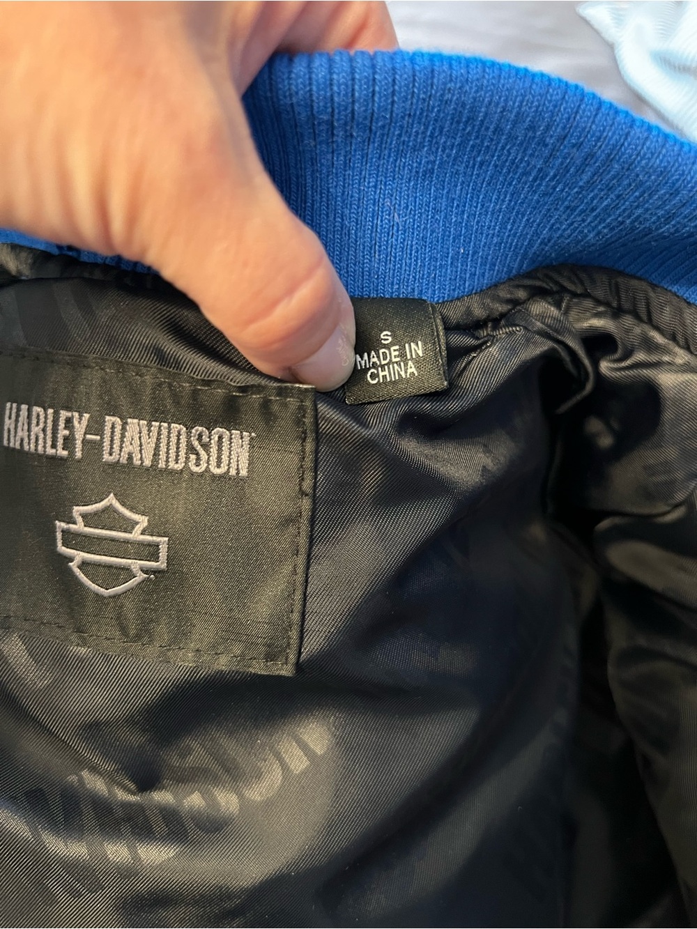 Harley Davidson At The Crank Bomber Jacket 97451-24VM Size Small. - Picture 9 of 10